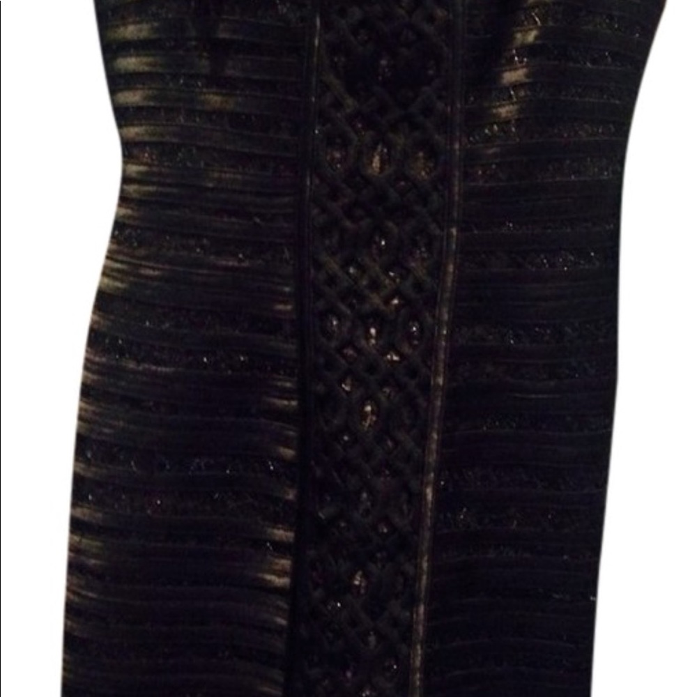 BCBG black mini dress